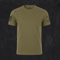TWVI Eagle Logo T-Shirt – OD Green/Black