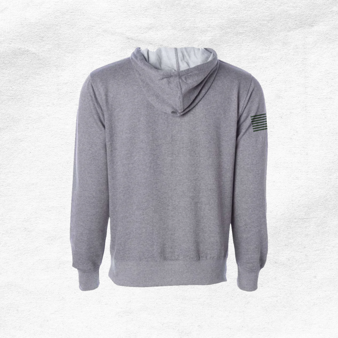 Midweight Grey Hoodie