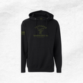 Midweight  Black Hoodie
