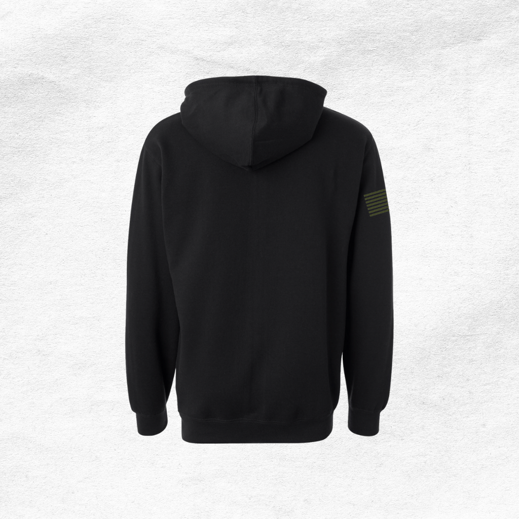 Midweight  Black Hoodie