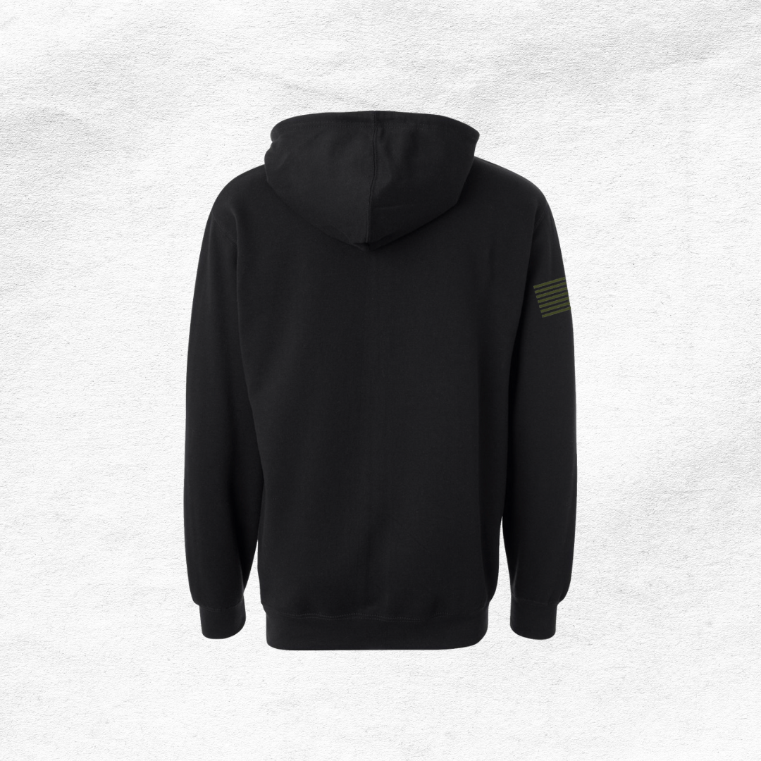 Midweight  Black Hoodie