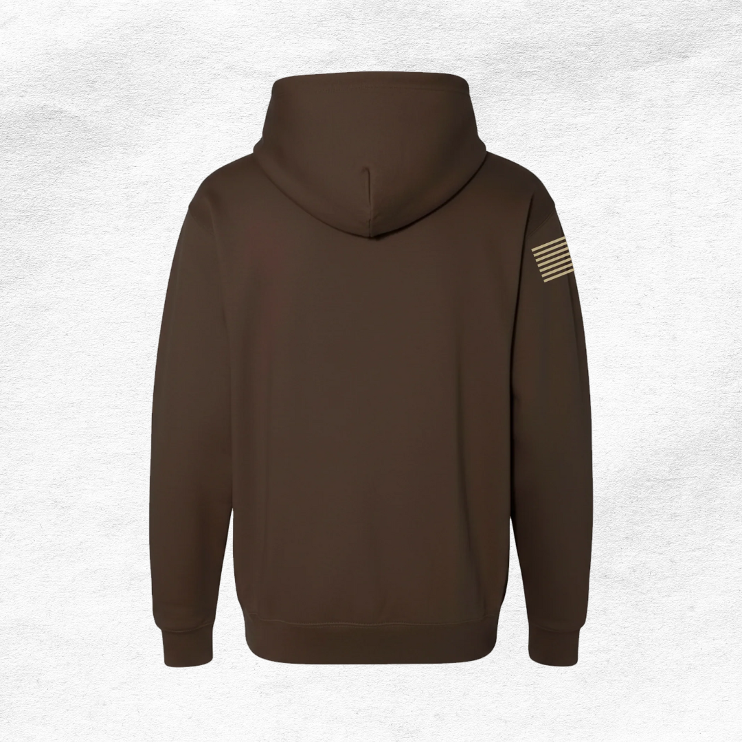 Midweight Brown Hoodie