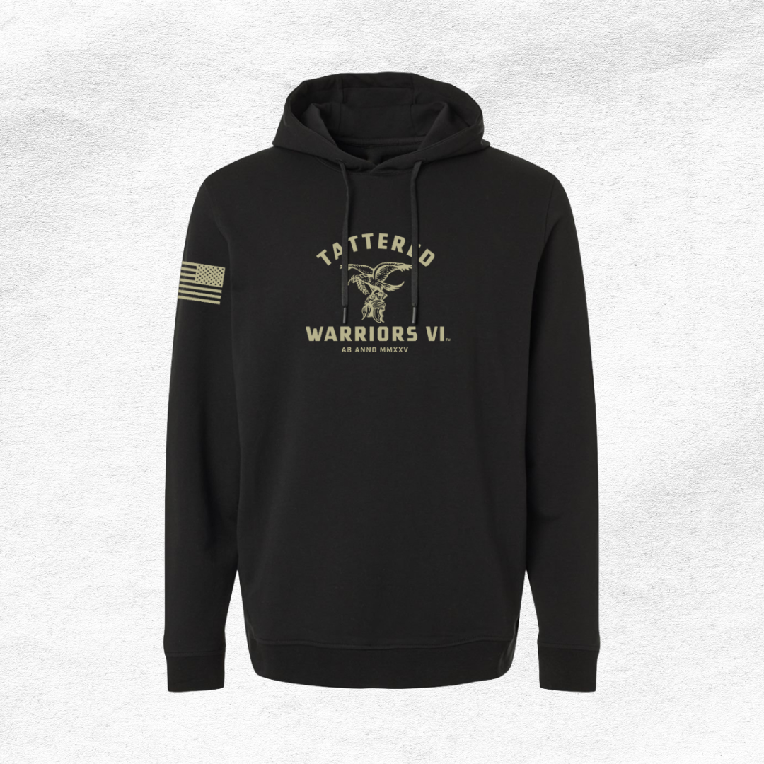 Performance Black Hoodie / Khaki