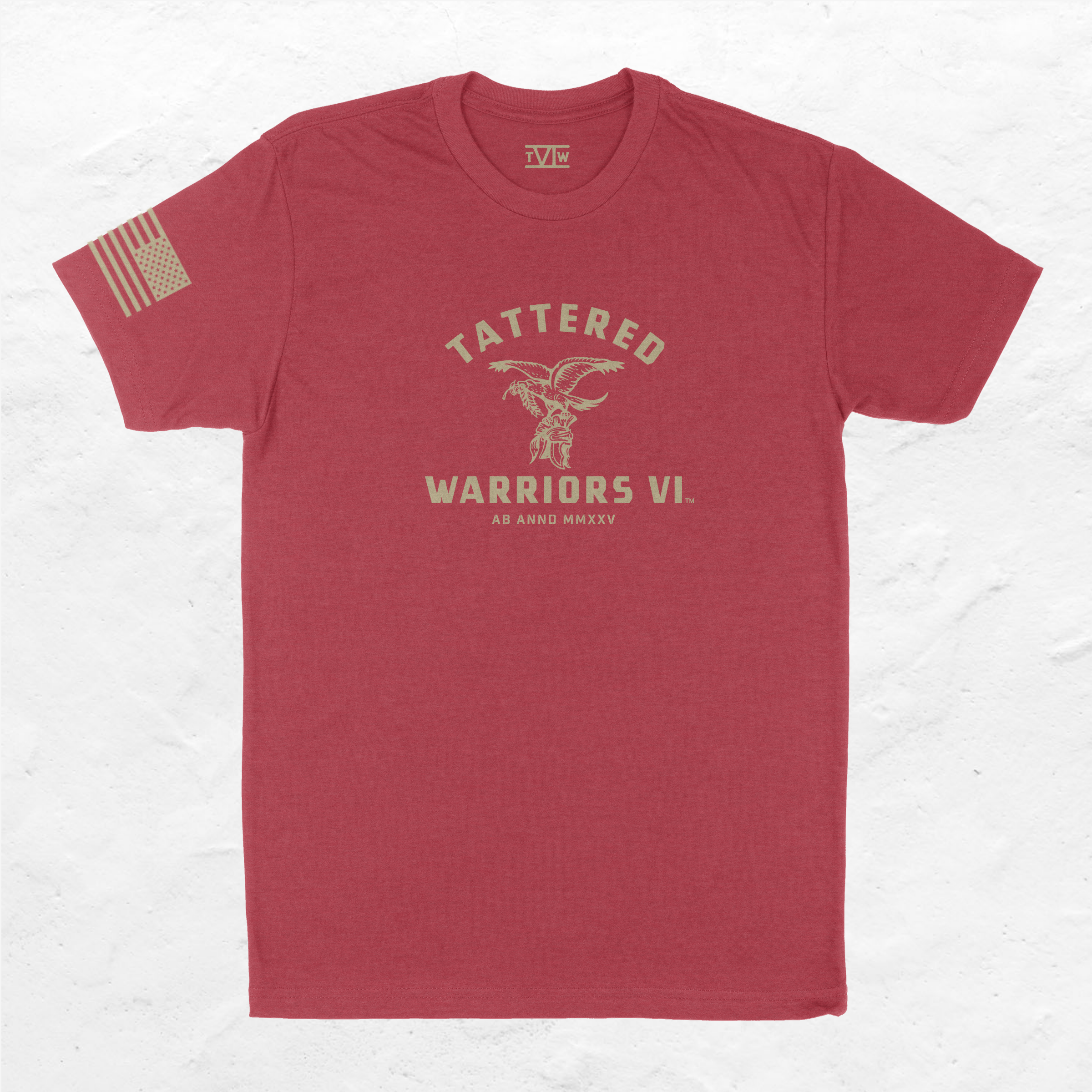 Men's Short Sleeve Red T-shirt