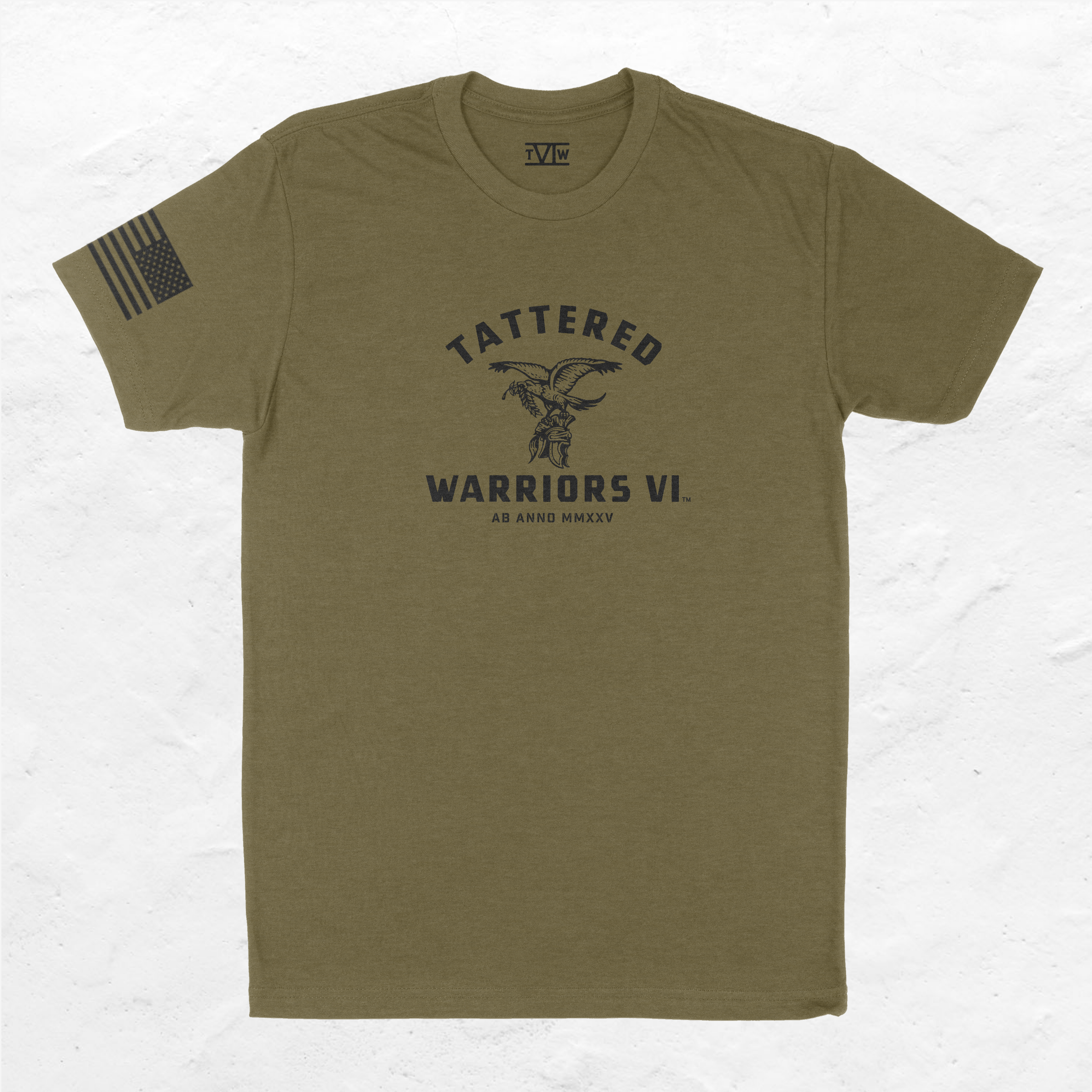 Men's Short Sleeve OD Green T-shirt