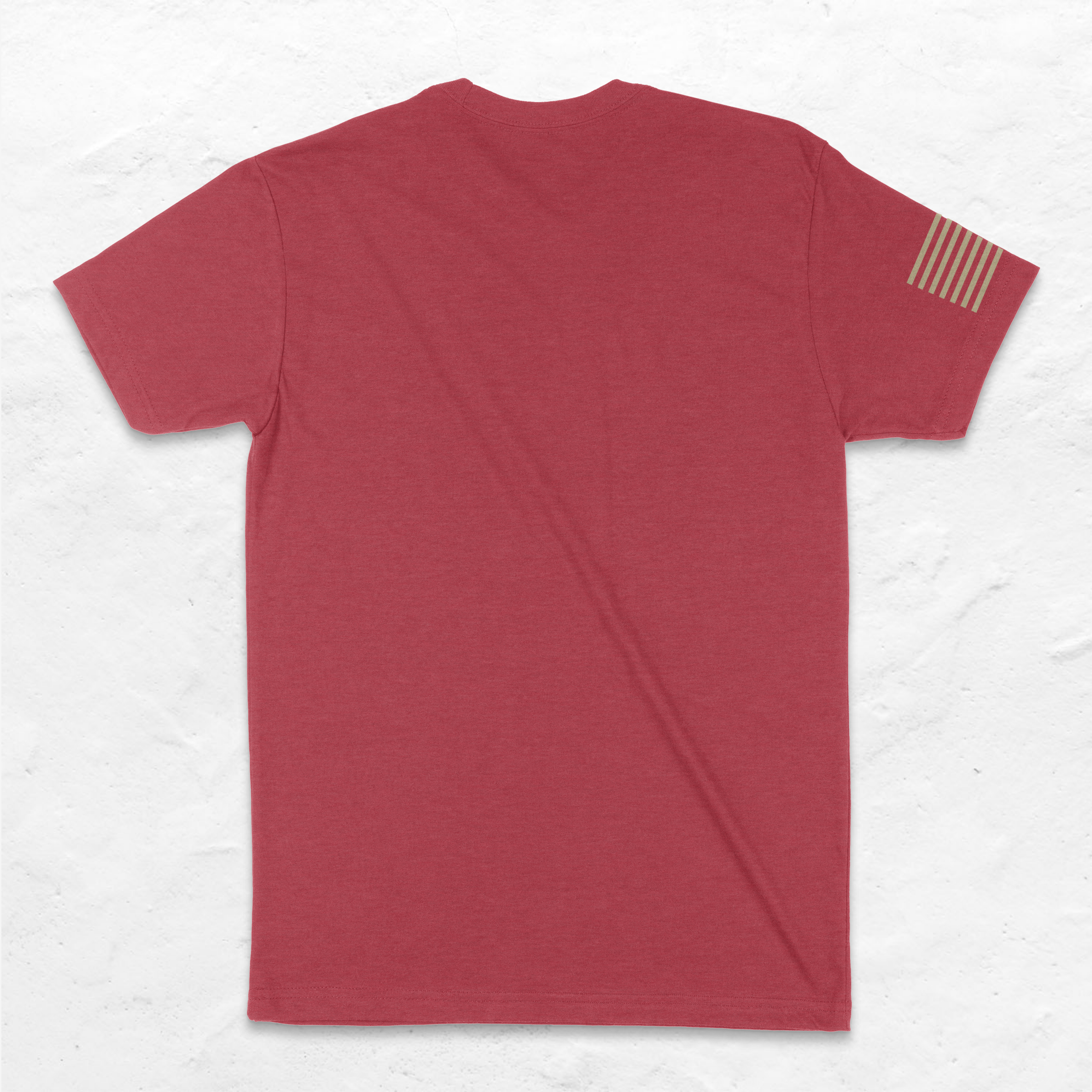 Men's Short Sleeve Red T-shirt