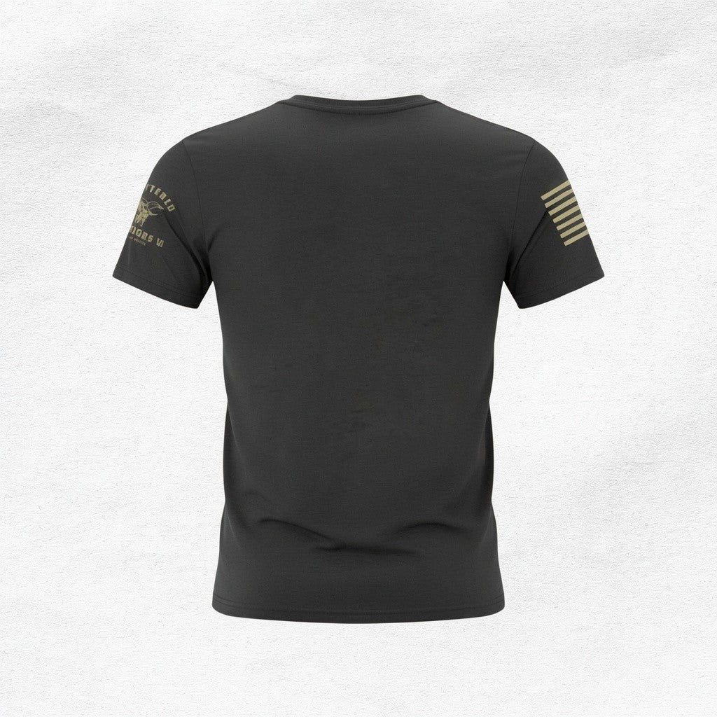 TWVI Eagle Logo T-Shirt – Black/Khaki