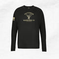Men's Long Sleeve Black/Khaki